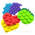 Silicone Ice Cube Tray, Non-stick, Various Colors and Shapes are Available